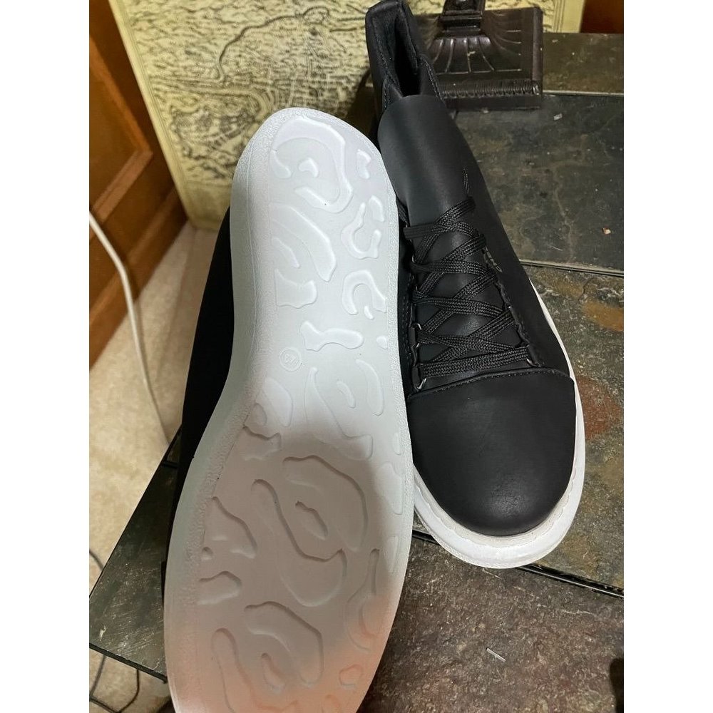 Chekich - Black lace up shotes with white soles *New without tags* - EU Size 43 - Picture 4 of 4